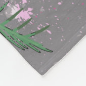 Blume Fleecedecke (Ecke)