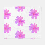 Blume Fleecedecke (Vorderseite (Horizontal))
