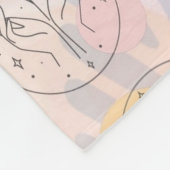 Blume Fleecedecke (Ecke)