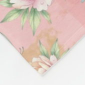 Blume Fleecedecke (Ecke)