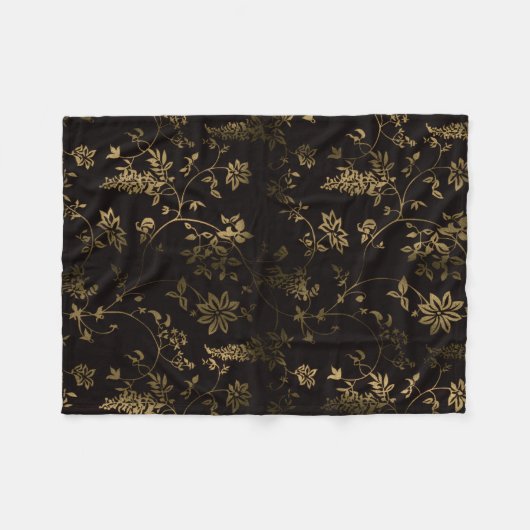 Blume Fleecedecke (Vorderseite (Horizontal))