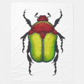 Blume Fleecedecke (Vorderseite)