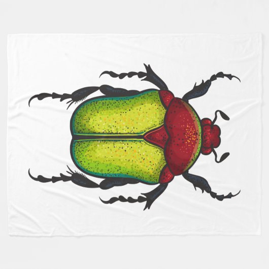 Blume Fleecedecke (Vorderseite (Horizontal))