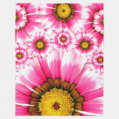 Blume Fleecedecke (Vorderseite)