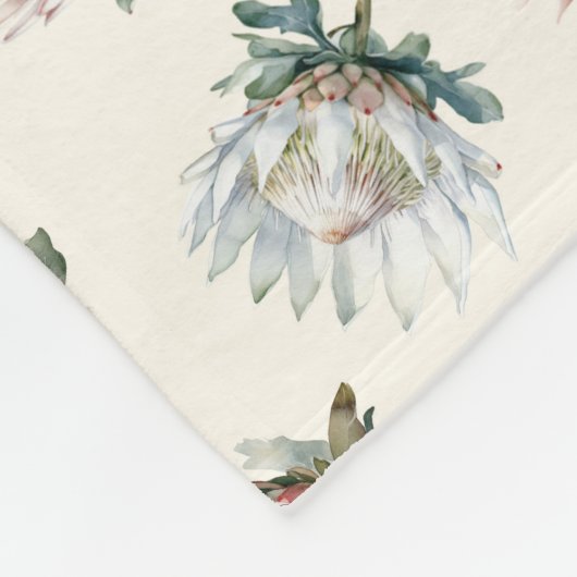 Blume Fleecedecke (Ecke)