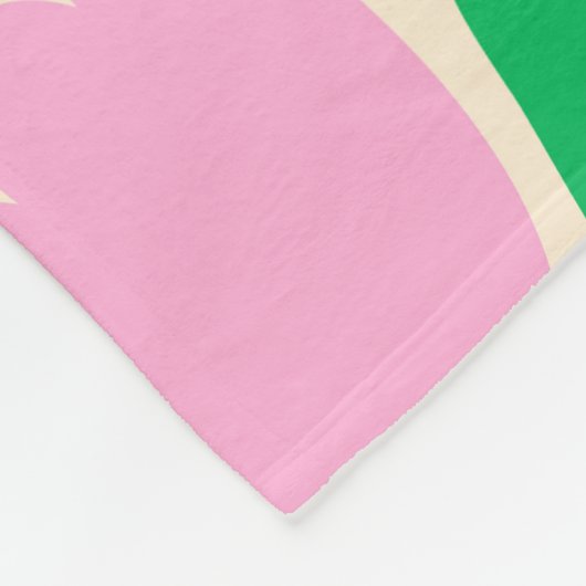 Blume Fleecedecke (Ecke)