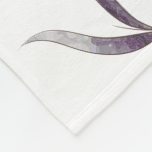 Blume Fleecedecke (Ecke)