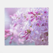 Blume Fleecedecke (Vorderseite (Horizontal))