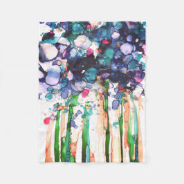 Blume Fleecedecke