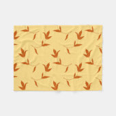 Blume Fleecedecke (Vorderseite (Horizontal))