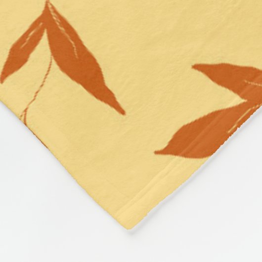 Blume Fleecedecke (Ecke)