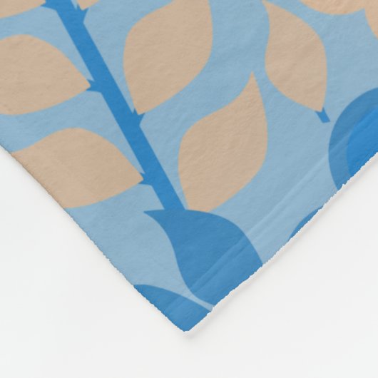 BLUME FLEECEDECKE (Ecke)