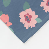 Blume Fleecedecke (Ecke)