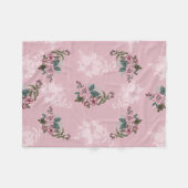 Blume Fleecedecke (Vorderseite (Horizontal))