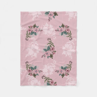 Blume Fleecedecke