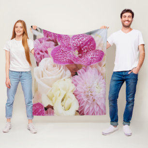Blume Fleecedecke