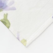 Blume Fleecedecke (Ecke)