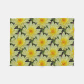 Blume Fleecedecke (Vorderseite (Horizontal))