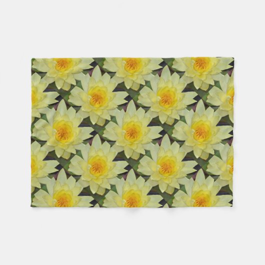 Blume Fleecedecke (Vorderseite (Horizontal))