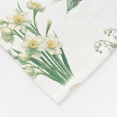 Blume Fleecedecke (Ecke)