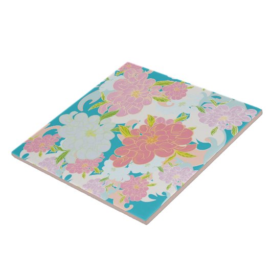 Blume Fliese (Seite)