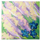 Blume Fliese (Vorderseite)