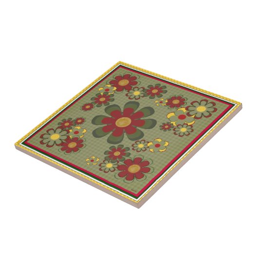 Blume Fliese (Seite)