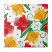 Blume Fliese (Vorderseite)