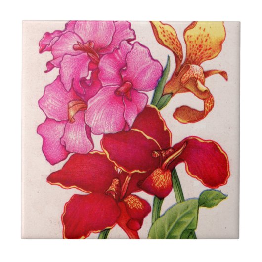 Blume Fliese (Vorderseite)
