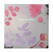 Blume Fliese (Vorderseite)