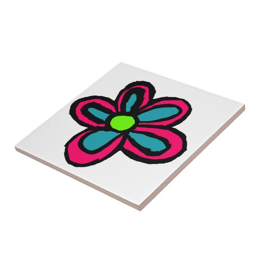 Blume Fliese (Seite)