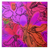 BLUME FLIESE (Vorderseite)