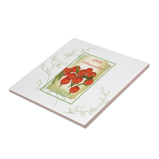 Blume Fliese (Seite)