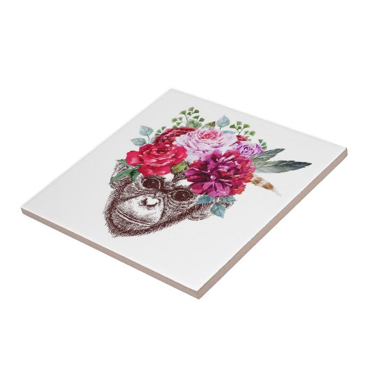 Blume Fliese (Seite)