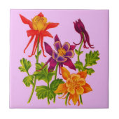 Blume Fliese (Vorderseite)