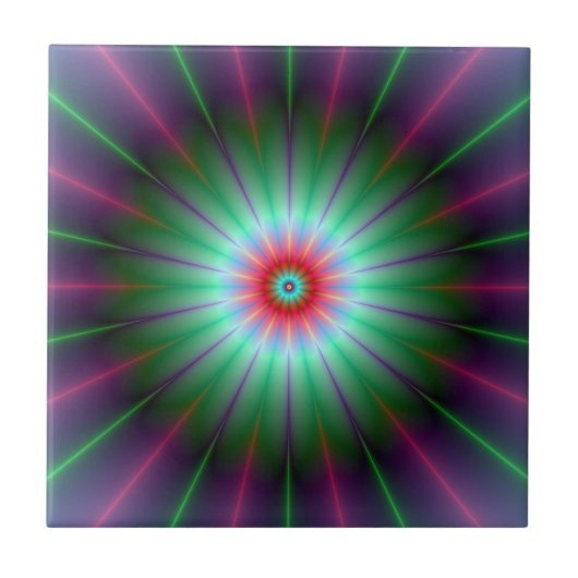 Blume Fliese (Vorderseite)