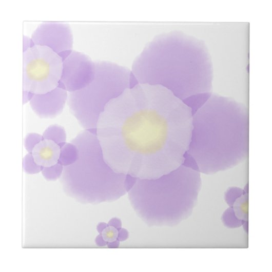 Blume Fliese (Vorderseite)