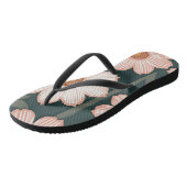 Blume-Flip-Flops Badesandalen (Schrägansicht)