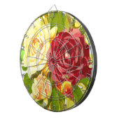 Blume Flora Rose Dartscheibe (Vorderseite rechts)
