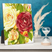 Blume Flora Rose Fotoplatte (Seite)