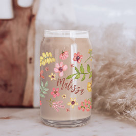 Blume Floral Boho Hübsch Botanischer Niedlicher Na Dosenglas