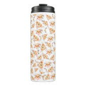 Blume Floral Boho Thermosbecher (Vorderseite)