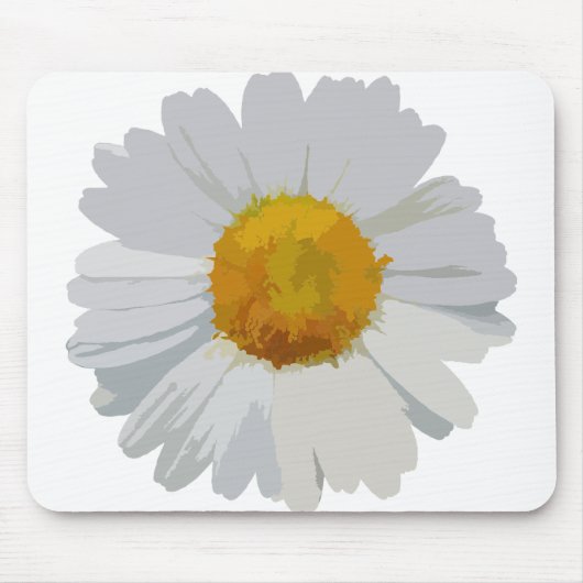 Blume Floral Daisy Petals Botanische Flora Botany. Mousepad (Vorne)