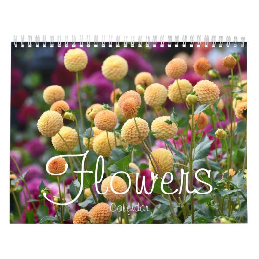 Blume floral fotografisch kalender (Titelbild)
