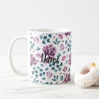 Blume Floral Schönes Muster Keramik Neuheit Kaffeetasse