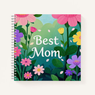 Blume Florenz Besichtigung der Mama Notizblock