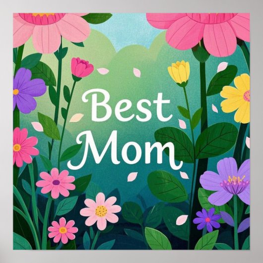 Blume Florenz Besichtigung der Mama Poster (Vorne)