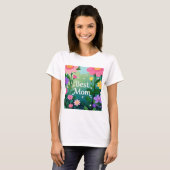 Blume Florenz Besichtigung der Mama T-Shirt (Vorne ganz)