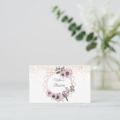 Blume Florist Shop Visitenkarte (Stehend Vorderseite)