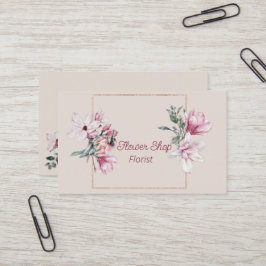 Blume Florist Shop Visitenkarte